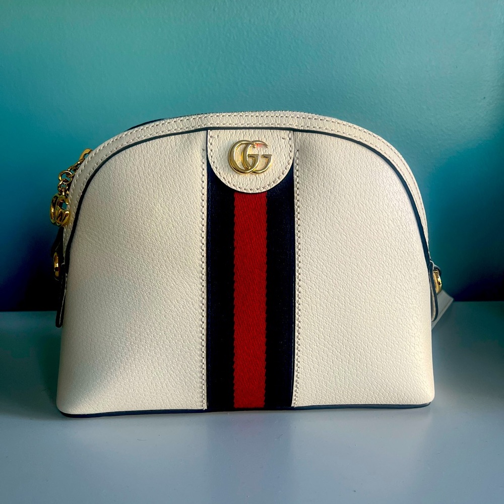Gucci Ophidia Crossbody Ivory